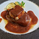 ビュッフェ＆カフェレストラン ナイト＆デイ - 牛フィレ肉とフォアグラのソテー。(オーダーは1度のみ)美味！