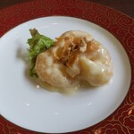 ビュッフェ＆カフェレストラン ナイト＆デイ - 海老のマヨネーズ。プリプリ！これは全員おかわり♪