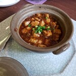 ビュッフェ＆カフェレストラン ナイト＆デイ - 麻婆豆腐。ちょい痺れる辛さ。