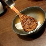 Teuchi Soba Ishioka - 焼きみそ400円は塩分がまさに絶妙の塩梅 202107