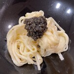 kitchen俊貴 - ボルディエとキャビアの稲庭うどん