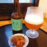 良理 - コースが始まる前にビールで喉を潤しました(*´▽｀)v