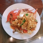 イーサン食堂 - ワタリ蟹のカレー炒め