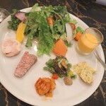 トラットリア ジュリエーゼ ダ エンメ - ランチの前菜盛合せ