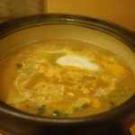 無何有 - 玉子を入れて温める