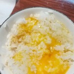 中華そば えもと - 卵かけご飯w