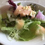 キッチン・スパイス - レディースディナーとセットメニュー共通のサラダ