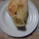 桃苑 - 餃子断面