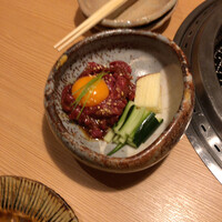 日本焼肉 はせ川 銀座店 - ユッケ