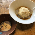 山ごぼう - わらびもち