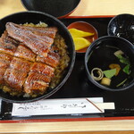 うなふじ - うなぎ丼（特）肝吸い付き