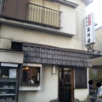 島田屋 - お店の中だけでなく…
            外までテーブル出して拡張営業？してました
            外飲み客…アルコールも飲まれてた気がします
            始め…外でBBQとかしてるかと思った(^_^;)笑
            p3:00OPENの1.5h後の風景満席