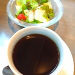 cafe eight - ■ホットコーヒー
■ランチサラダ