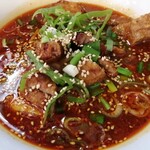 タイガー餃子会舘 - 排骨担担麺　1078円