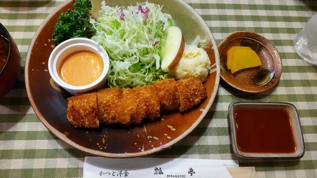 瓢亭 ひさごてい 瓢箪山 とんかつ 食べログ