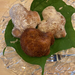 今日樹と利き珈琲と - パンドーナツ