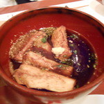 沢庵 - ２０１２，１０　茄子揚げ出し