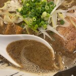 麺屋とがし 龍冴 - 濃厚ら～麺800円黒並追加なし