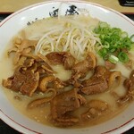 徳島ラーメン奥屋 - 塩とんこつラーメン