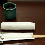 うなぎの魚伊 - 冷たいお茶が美味しい！！