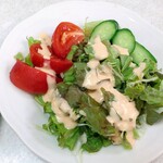 ゆたか食堂 - 野菜サラダ