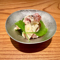 魚とおばんざい 泉士 - 無花果とマスカルポーネの白和え