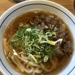 ウエストうどん屋 - 肉うどん