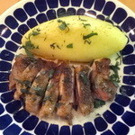 カスレ - 地鶏の山椒蒸し 980円