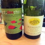 カスレ - ブルゴーニュ　ガメイ@780円とピノ@780円