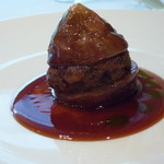 レストラン サンパウ - イチジクのソテー
      
      鴨のハンバーグイチジクはさみ