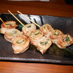 はやぶさ - 豚しそ串焼き