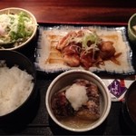 Fukunohana - 豚バラ照り煮と茄子のはさみ揚げ