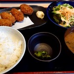 牡蠣屋うらら - カキフライ定食