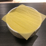 蓮心 - 玉蜀黍と杏仁の茶碗蒸し 玉蜀黍スープ