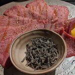 焼肉 牛猿 - 特上薄切りタン