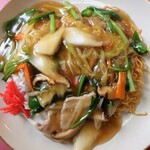 宝中飯店 - 五目焼きそば中華飯