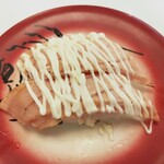 回転寿司すノ家 - 焼きサーモン