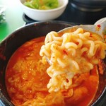 韓国屋台 豚大門市場 - ブテチゲ定食