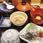 富屋 - 料理写真:宇和島　鯛めし定食 ¥1,430