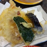 回転寿したかくら - たこの天ぷら