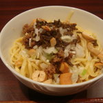 茶月斎 - 坦々麺(汁なしゴマダレ手打ち和え麺）