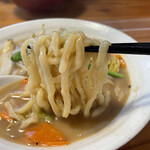 自家製多加水極太麺 ISAMI - 多加水極太麺