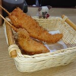 串カツ えびす - たけのこ　きす