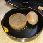 串カツ えびす - おでん（だいこん　たまご）