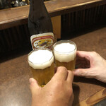 おかめ - カンペー( ^^)／▽▽＼(^^ ) 