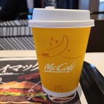 McDonald's - ホットコーヒーM(クーポン120円)です。