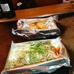 うまいもん横丁 - ひねぽんもやし炒め　ジャガバター