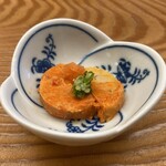 鮨おばな - 鮟肝ポン酢漬け