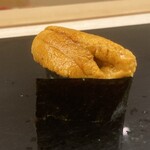 鮨おばな - 馬糞雲丹　橘　1番