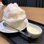 いちごの里カフェ - 練乳付き